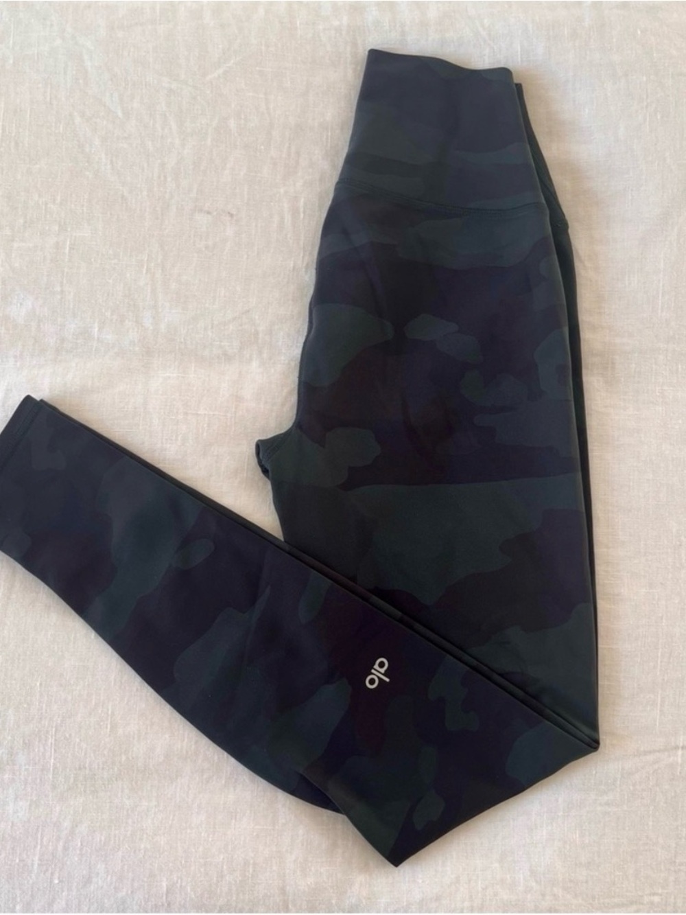 ALO Hunter Green High Rise Leggings Small - Picture 2 of 4